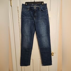 Old Navy High-Rise Wide Leg Jeans - Dark Blue